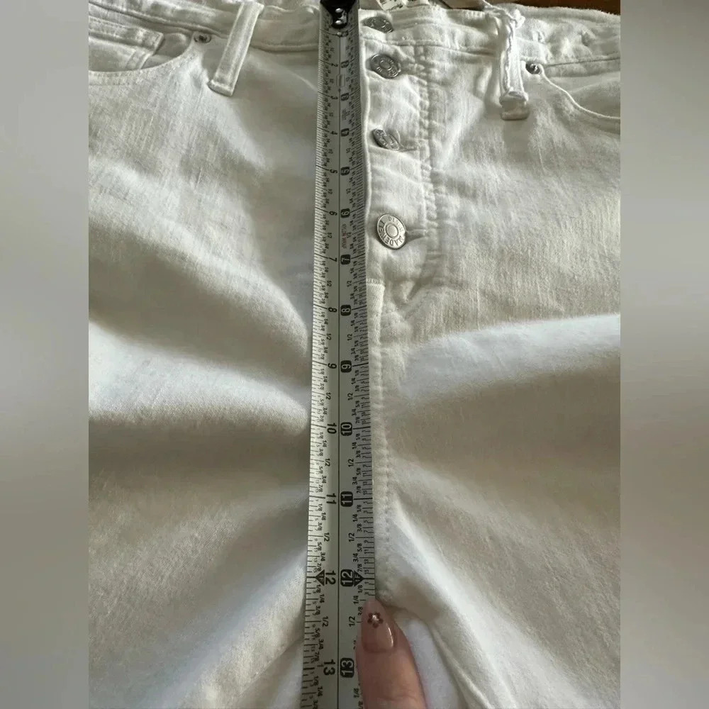 Madewell NWT 10" High-Rise Skinny Crop Jeans: Button-Front Edition - Picture 15 of 16